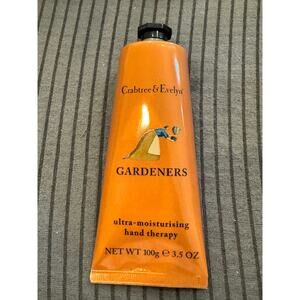 Crabtree & Evelyn Gardeners Hand Therapy Cream 3.5 oz Sealed NO BOX